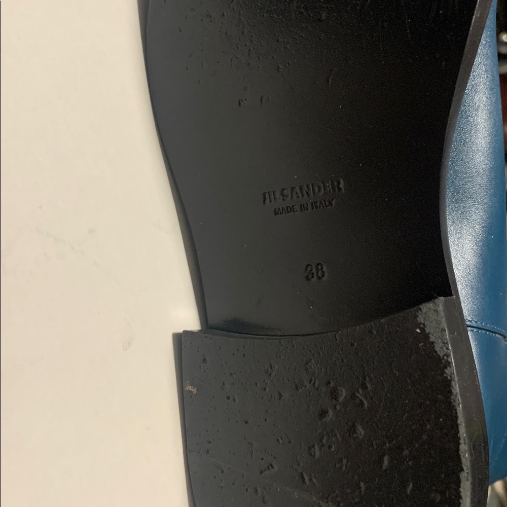Jil Sander boots 38 sea blue - Picture 7 of 12